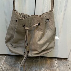 Kate Spade taupe Leather Shoulder Bag